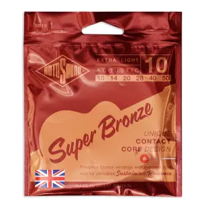 RotoSound SB10-50 英製 鋼琴磷青銅 木吉他套弦(10-50)