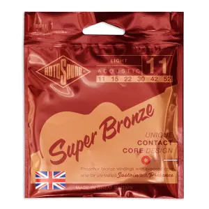 RotoSound SB11-52 英製 鋼琴磷青銅 木吉他套弦(11-52)