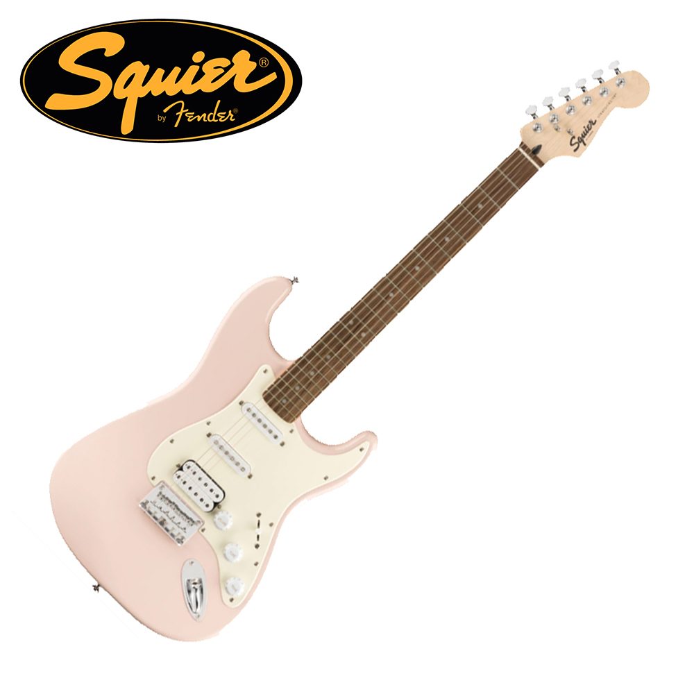 Squier Bullet Stratocaster HSS SHP (粉) FENDER旗下品牌- 樂吉他