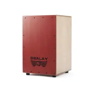 Sbalay SCJ-2 RD 紅色木箱鼓 附原廠雙肩背袋